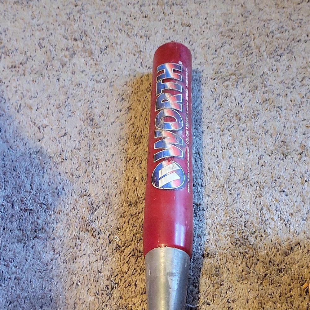 Worth Red Baseball Bat -31 Inch